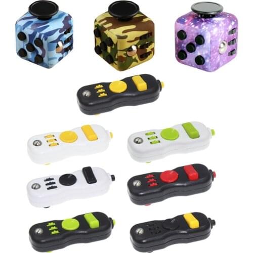 Fun Business Decompression Adult Toys Kids Decompression Dice Anxiety Relief Anti Stress Cube Office Educational Toys Children