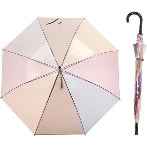 Handle Parasol Umbrella Rain Women Luxury Transparent Golf Umbrella Garden Kids Gift Guarda Chuva Free Shipping Parasol EA6CBS