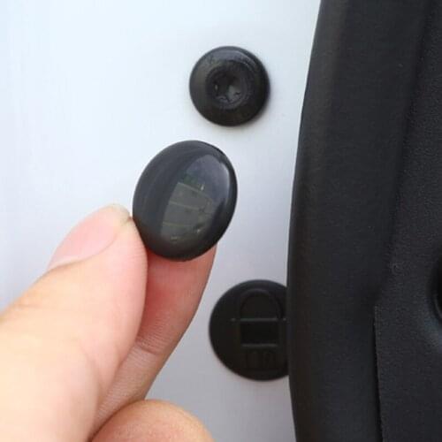 12PCS Door Lock Screw Protector Cover For Chevrolet Cruze TRAX Aveo Lova Sail EPICA Captiva Malibu Accessories