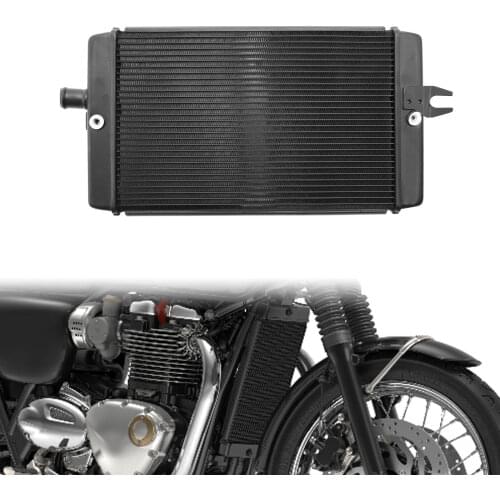 Motorcycle Aluminum Radiator For Triumph 900 Street Twin 2016-2018 Bonneville 1200 T120