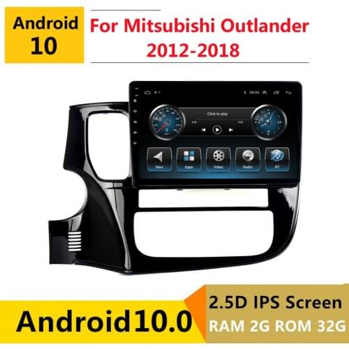 2G RAM Android car stereo for Mitsubishi Outlander 3 GF0W 2013 2014 2016 2020 radio navigation GPS Multimedia Player headunit