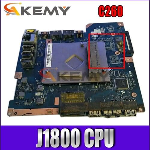 FREE SHIPPING FOR Lenovo C260 AIO Motherboard ZAA00 LA-B001P J1800 CPU Processor DDR3 100% Test OK