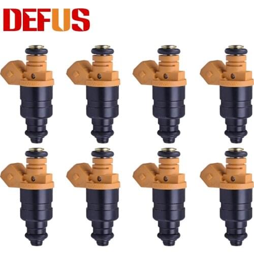 DEFUS 8x Bico Fuel Injector Nozzle OEM 037906031AC For Audi A4 A6 VW Passat 2.8L Gasoline Fuel Injection Petrol 078133551BA New