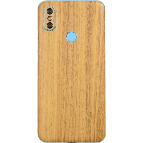 Wood Grain Decorative Back Film For Xiaomi 6X Mi 6X Mobile Phone Protector 6X Back Film Protective Stickers