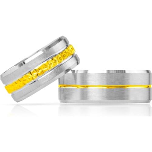 SILVERFONI 925 Sterling Real Silver Wedding Rings Set For Men And Women Luxury Jewelry Fashion Engagement Anniversary New Season