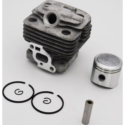34MM Cylinder Piston Kit For ECHO SRM-260 PB-260 PE-260 SRM-261 PB-261 Trimmer Brushcutter Blower Spare Part