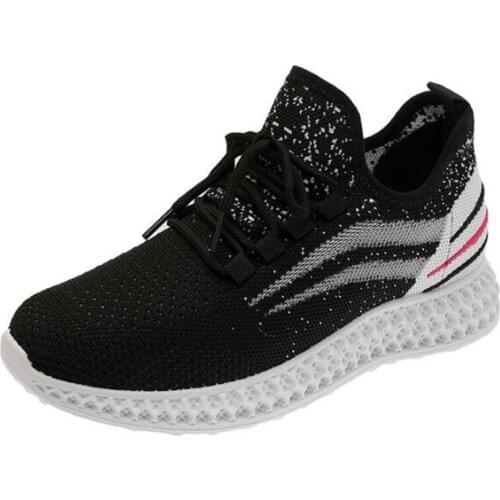 Large size sports womens shoes new fashion casual womens platform sneakers comfortable and breathable running women loafers