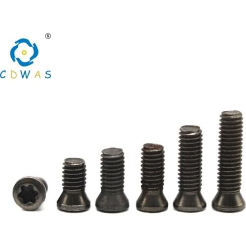 M2 M2.5 M3 M4 M5 M6 Insert Torx Screws Carbide Inserts Cutter Machine Bar Turning Tool Holder Screw CNC Lathe Tool Bolt