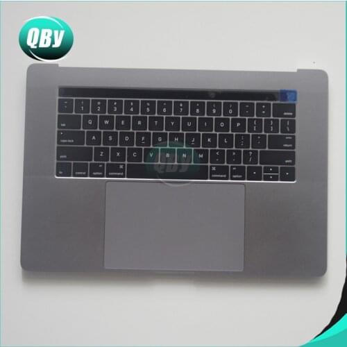 Original New 661-05334 SILVER SPACE GREY A1706 Top Case with Battery and Touchpad for 13" Macbook Pro FR GR Layout 2016 2017
