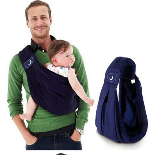 2018 BabaSling carrier Suspender cotton Breathable Infant Carrier Adjustable Newborn wrap Sling Backpacks Sponge Baby Suspenders