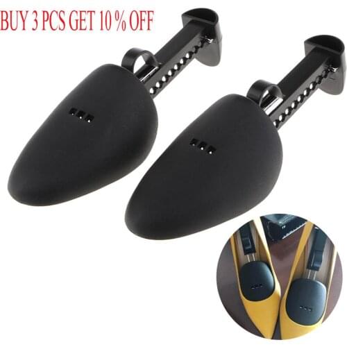 1 Pair Shoe Tree Stretcher Adjustable Length Boot Holder Shaper Support Shoe Stretcher and Foot Scrub Expander for Women&Men
