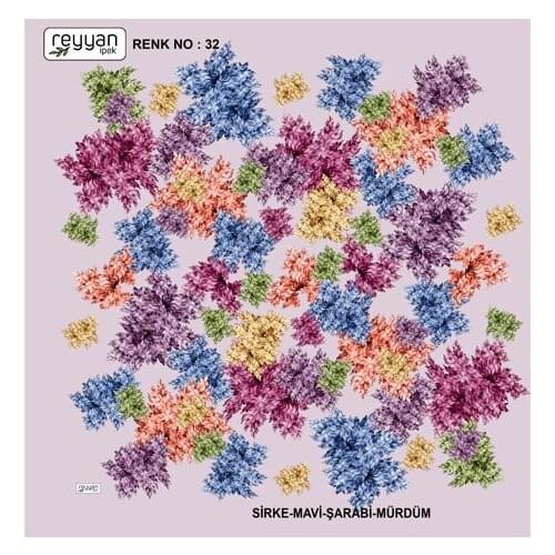 REYYAN SILK OYALIK WRITING (NEW QUALITY)-DESEN-20 - RENK-32