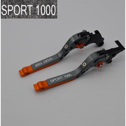 Yang hua CNC Folding&Extending Brake Clutch Levers For Ducati SPORT 1000 SPORT1000 2006 2007 2008 2009