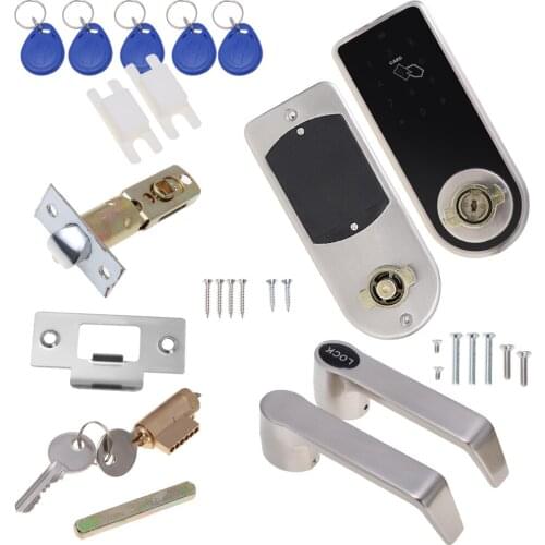 Modern Touch Digital Door Lock Keyless Electronic Security Entry System Kit