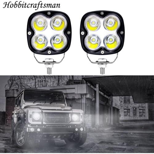 Car LED Bar Worklight 12W Offroad Work Light 9-30V Light Fog Lamp 4x4 LED Tractor Headlight Bulbs Spotlight for Truck ATV 4 i