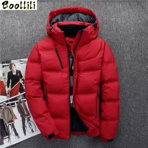 High Quality White Duck Thick Down Jacket men coat Snow parkas male Warm Brand Clothing winter Down Jacket Outerwear