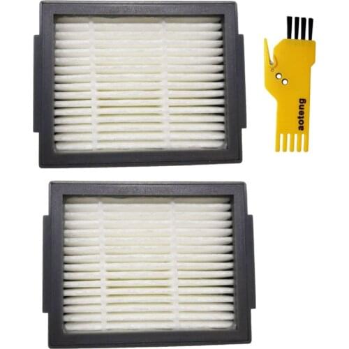 Replacement parts Hepa Filter for iRobot Roomba i7 i7+ / i7 Plus E5 E6 E7 I Series vacuum cleaner spare parts 2 Pcs