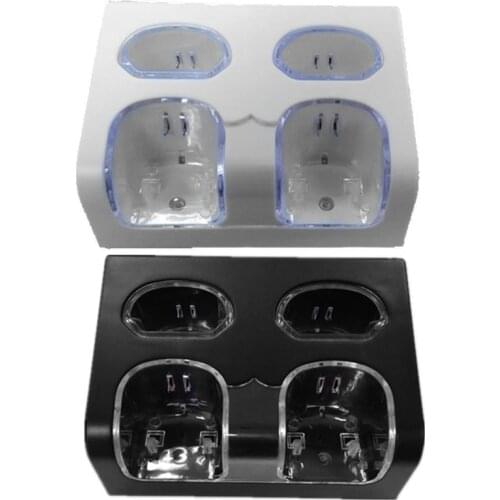 4 in 1 LED Charging Dock Station + 4x 2800mAh Battery USB Cable for WII / WII u wholesales