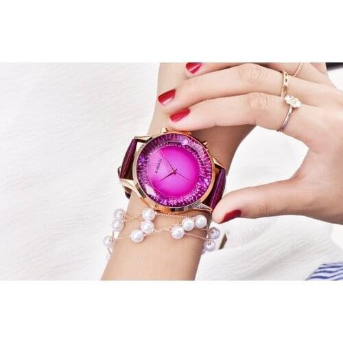 AIMASI Womens Casual Clock Ladies Women Bracelet Watches Women Fashion Diamond bayan kol saati Clock Gift montre femme saat