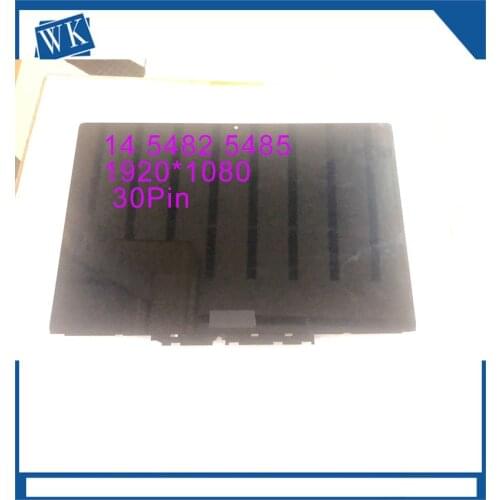 For Dell Inspiron 14 5482 5485 P93G P93G001 14“ FHD 1920*1080 Laptop LCD Touch Digitizer Screen Replacement Assembly With Frame