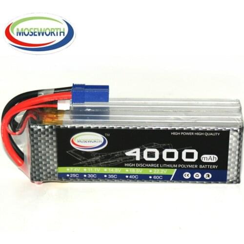 5S 18.5V 4000mAh 40C Lipo Battery For RC Aircraft Helicopter Drone Car Quadcopter Airplane Remote Control Toys Lithium Battery