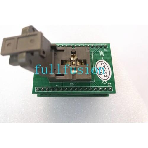 QFN24 TO DIP Programming Adapter QFN24P 0.5mm Pitch IC body Size 4x4mm QFN24P Burn in Socket