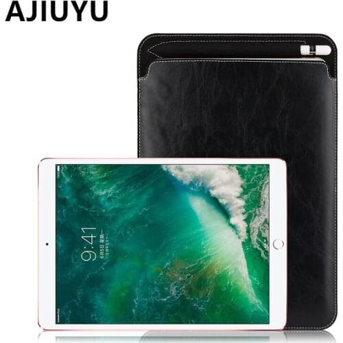 AJIUYU Case For iPad Pro 10.5 inch Sleeve Cases Leather Pens Cover For Apple iPadPro10.5 Tablet Protector Protective PU Pouch