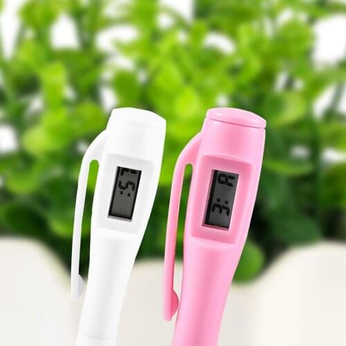 Digital Watch Ballpoint Pen Electronic Clock Student Test Pen Stationery Servants Private Dedicated Test For Office School