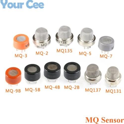 MQ Sensor Gas Sensor MQ135 MQ-2 MQ-3 MQ-5 MQ-7 MQ-9 MQ-4 MQ137 MQ131 Detecting CO CO2 Smoke Methane Liquefied MQ Series DIY Kit