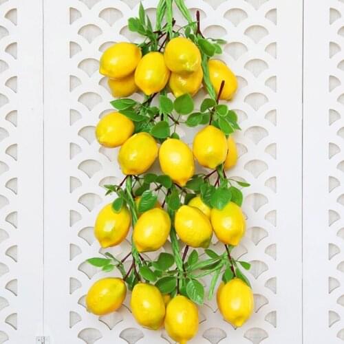 Artificial Simulation Fruit Peach String Fake Vegetables Lifelike Decorative for Restaurant Hotel Home Garden Realistic