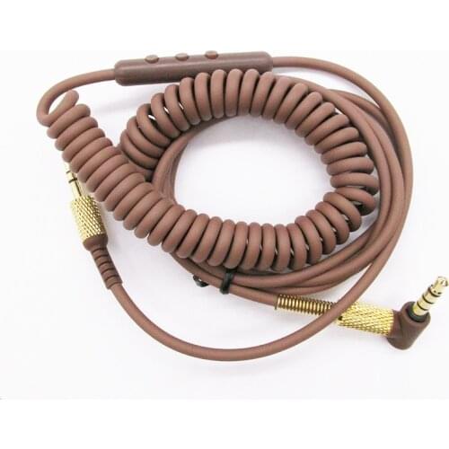Durable Replacement Audio Cable for Marshall Major II Monitor MID Headphones Cord with Mic & Volume Control Remote