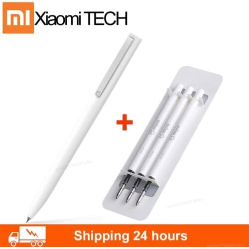 100% Original Xiaomi Mijia Signature Pen Learning Pen 9.5mm Office Signature Pen PREME Smooth Swiss Refill MiKuni Japanese Ink A