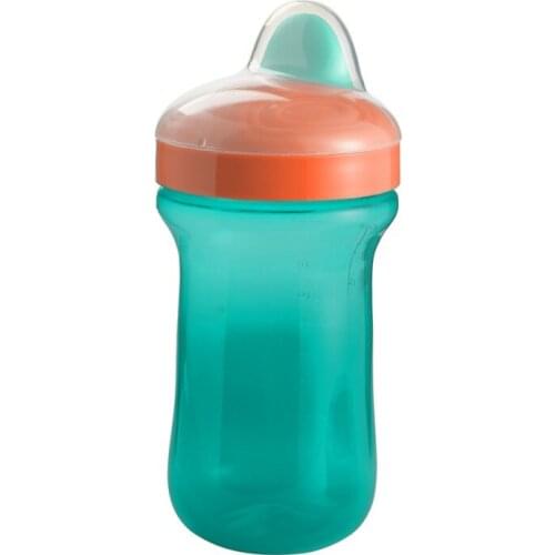 Cute Baby Bottles Eco-friendly PP Children Learn Feeding Drinking Water Bottle Kid cups 300ml 2021