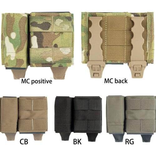 Tactical Equipment ESSTAC 5 56 1 + 1 Dual Cartridge Kit Military Fan Strategic Style Kit K Plate Jacket