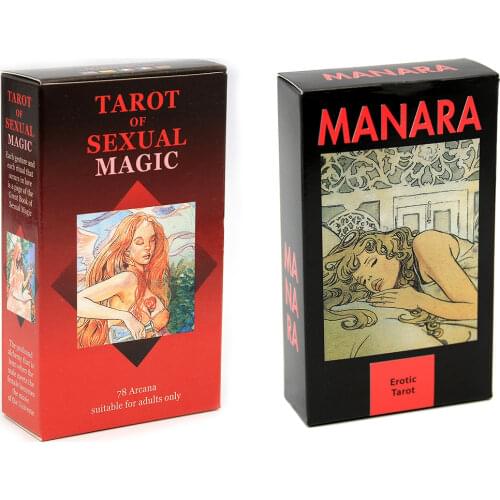 Tarot of Magic Games 78 Arcans Deck Card Game Spanish Edition For Men and Women erotic manara de la nuit Island Time