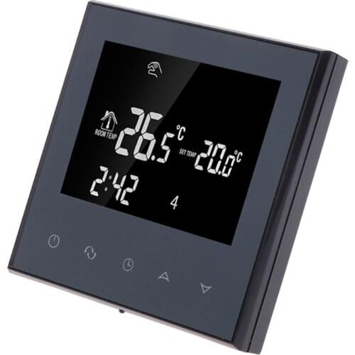 Thermoregulator LCD Touch Screen Heating Thermostat 16A for Electric Floor Heat
