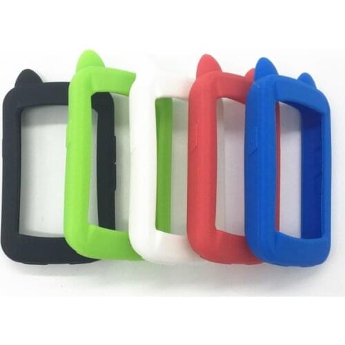 Generic Bike Gel Skin Case & Screen Protector Cover for Bryton Rider 530 GPS Computer Cartoon Cat Ear Case for bryton R530