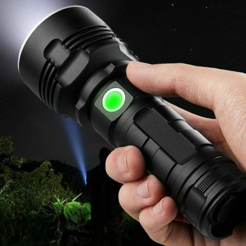 30000-100000 Lumen High Power LED Waterproof Flash Light Lamp Ultra Bright FK88