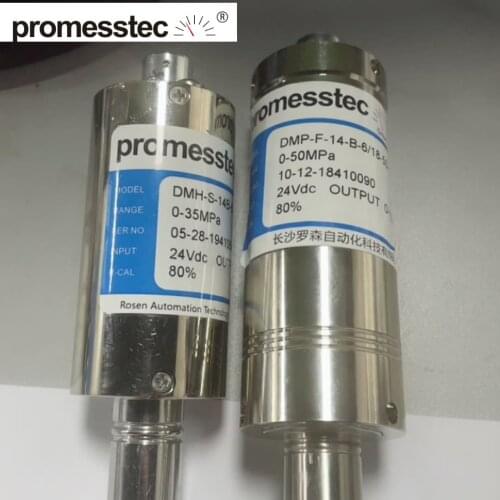 Promesstec DMP 0-10v Output Signal 250c High Temperature Melt Pressure Sensor of Controlling Equipment in Rubber