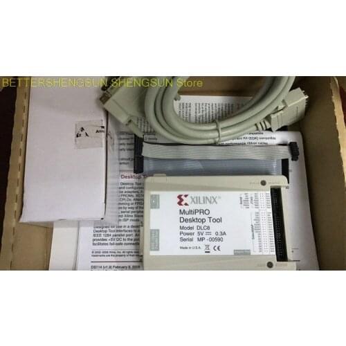 XILINX Downloader Original HW-MULTIPRO DLC8 Parallel Port Programmer Burner DESKTOP TOOL