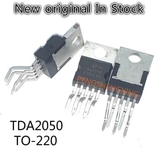 10PCS/LOT TDA2050 TDA2050A 2050A audio power amplifier TO-220 New original spot hot sale