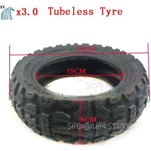 10x3.0 10x3.00 electric scooter Tubeless tire 10*3.0 scooter vacuum off-road tyre 10 inch widening and thickening tire