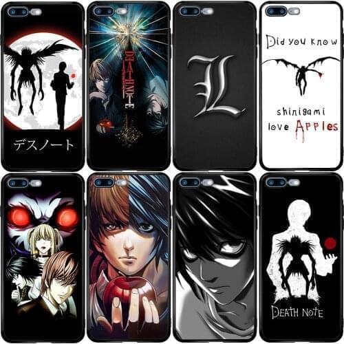 Phone Case for Xiaomi Redmi Note 9A 8 8T 7 6 7A 6A 5A 5 A1 A2 A3 Pro Max Plus Lite Ryuk Death Note