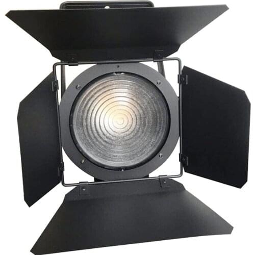 Cheap price 200W led video light warm white Led focus spotlight daylight lamp dmx512 control