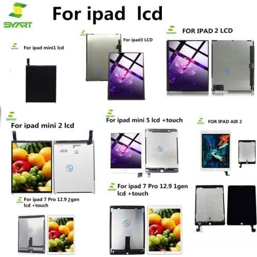 Screen For iPad 6 9.7 inch (2018) A1893 A1954 LCD Screen Touch Screen Digitizer For ipad 2 3 4 mini3 1 2 4 5 AIR 2 Lcd Screen