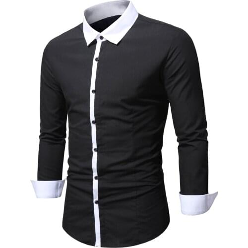JACKEYWU Men's Dress Shirts
