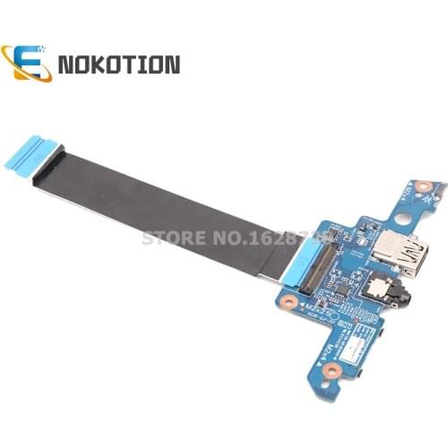 NOKOTION 856808-001 15875-1 448.07N02.0011 For HP envy x360 15T-AQ2 M6-AQ laptop USB Power Button Board with cable