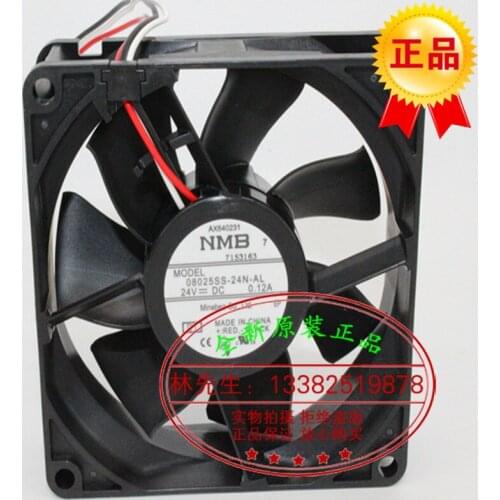 NEW NMB-MAT NMB 3110KL-05W-B49 08025SS-24N-AL 8025 24V cooling fan