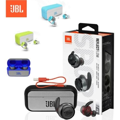 Original JBL Reflect Flow True Wireless Sport Headphones TWS Bluetooth IPX7 waterproof Sweat proof Earbuds Headset with Mic
