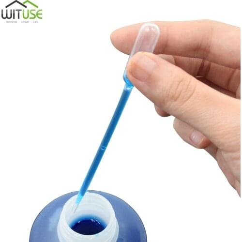 200PCS 0.2/0.5/1/2/3/5/10ml Plastic Graduated Transfer Pipettes Dropper Disposable Pipettes For Essential Oil Makeup Making